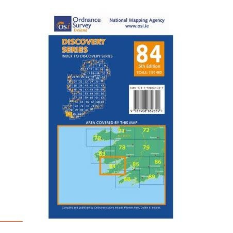 OSI Discovery Series Sheet 84 Lamfold CORKKERRY. 5th Edition 2014-1
